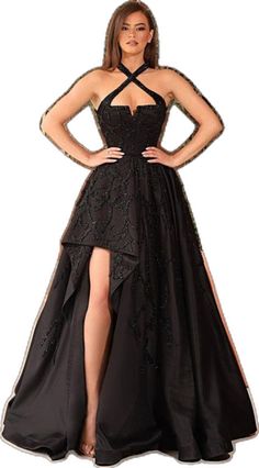 Long Black Evening Dress, Backless Prom Dresses, Long Prom Dresses, A Line Prom Dresses, Different Dresses, Black Evening Dresses, Evening Dresses Elegant, Cheap Prom Dresses, Evening Dresses Long