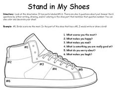 a shoe is shown with instructions for how to tie it and where to put them