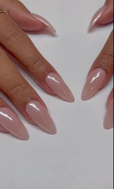 Pastel Nail Color Ideas, Almond Shaped French Nails, Nail 2024, Trending Nails, Colorful Nails, Makijaż Smokey Eye, Nails 2023