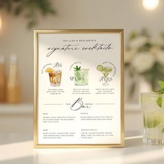 Cheers to a perfect union! Elevate your wedding celebration with our exquisite hand-painted watercolor his, ours, and hers wedding signature cocktails and bar menu sign. We crafted a stunning display of his, hers, and ours cocktails in watercolor, beautifully portrayed through delicate watercolors. Make a statement on your special day, adding elegance and whimsy to the festivities. Indulge your guests in an enchanting visual experience that will leave everyone captivated. Personalize with your wedding drink menu. Hand-painted watercolor drinks and design by Moodthology Papery. His Hers Ours Drinks Wedding, Signs For Bar At Wedding, Drink Menu For Wedding, Drink Tickets Wedding, His And Her Cocktails, Cocktail Menu Design, Wedding Signature Cocktails, Watercolor Drinks, Signature Drink Signs