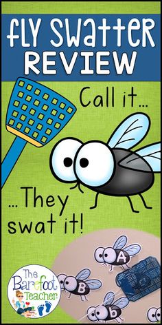 the fly swatter review is an easy way to help students learn how to use it