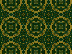 a green and yellow abstract background with many small stars in the center royalty illustration for wallpaper or fabric