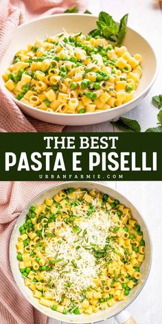 Simple, classic, and comforting! This is The Best Pasta e Piselli recipe, with the sweetness of peas combined with pasta and cheese creates an amazing burst of flavors! A perfect winter dish that’s creamy, healthy, and deliciously easy!