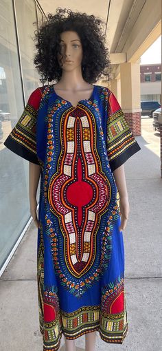 "African clothing for women african Danshiki dress Length is 40\" fit for XXS to size 10" Kente Dress, African Clothing, Dress Clothes For Women, Size 10, Dress Length, Art Collection, Dress Outfits, Bathing Beauties, Womens Dresses