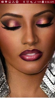 Makeup Bibir, Earth Wedding, Makeup Cantik, Mekap Mata, Colors For Dark Skin, Ombre Lips, Smink Inspiration