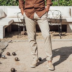 Designed In France, These Classy, Light And Comfy Chino Pants From Les Canebiers Will Suit Most Outfits And Activities For The Look Men Want Wherever They Go. These Are Also Great For Back-To-School Attire, And They’re Easy On The Budget! For More Info: Https://Youtu.Be/Sj7scj6r3ug Note*: French Sizing Runs One Size Smaller To Us Sizing. For Example, A Person Size Medium Should Order The Large For A Fitted Fashionable Look. For A More Comfortable Fit, Please Order 2 Sizes Up. Measurements: Lg: 4 Drawstring Pants Men, School Attire, Khaki Chino Pants, Dockers Men, Stylish Men Casual, Adidas Track Suit, Banana Republic Men, Cotton Linen Pants, Khaki Chinos