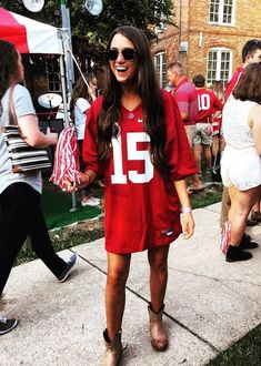 College Football Tailgate Outfit, College Tailgate Outfit, College Tailgating, College Games, College Game Days, Tailgate Outfit, Football Game Outfit, Shabby Look