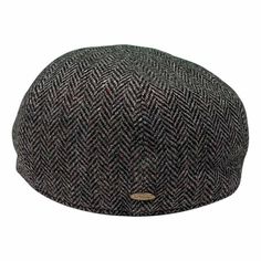 The flat cap, traditionally made of wool or tweed, has many advantages. Once worn by British and Irish farmers in the countryside, the flat cap has cycled through all social classes to become the burgeoning fashion accessory it is today. Enter the Wool Herringbone Flat Cap from Saint Martin — a flat cap that offers incredible value at a competitive price. The Herringbone Flat Cap A flat cap features soft fabric construction and a short, rounded front brim. Flat caps are constructed in two different ways, both of which feature a single-piece flat structure. Saint Martin is a reputable hat manufacturer that has been in business for decades. The brand's credibility for meticulous, high-quality construction is unparalleled. Product Description Featuring a comfortable sweatband, lined interior Outback Hat, Mens Hats Fashion, Flat Caps, Hat Stores, Fabric Construction, Cap Hats, Boy Hat, Leather Hats