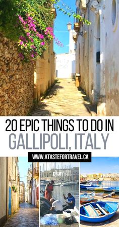 20 Epic Things to Do in Gallipoli, Italy West Coast Italy, Italy Regions, Puglia Beaches, Gallipoli Italy, Autumn Kelly, Italy Places To Visit, Italy Places, Europe Trip Planning, Italy Road