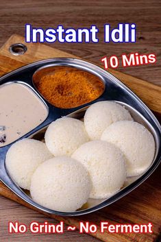 instant idli recipe | no urad dal rice flour idli in 10 mins with step-by-step photo and video recipe. Instant recipes are always a popular choice, especially during the busy morning hour for the important breakfast meal. There are several instant recipes, but only a few of them are close to the traditional and authentic recipes. One such easy and simple instant recipe is the instant idli made with rice flour and served with a wide range of chutney recipes. Idli Recipes, Instant Recipe, Recipe With Rice, Dal Rice, Idli Recipe, Spicy Snacks Recipes, Urad Dal, Breakfast Recipes Indian, Vegetarian Fast Food