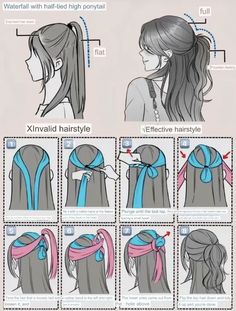 Cool Hair Designs, Hair Style Korea, Hair Tutorials Easy, Hair Stylies, Hair Braid, Hair Up Styles, Hairdo For Long Hair, Short Hair Styles Easy, Easy Hairstyles For Long Hair