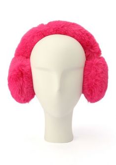 Accessorize your favorite cold-weather styles with these fabulous faux fur earmuffs from kate spade new york. | kate spade new york Women's Faux Fur Earmuffs, Pink Fur Earmuffs, Cold Weather Fashion, Earmuffs, Kate Spade New York, Cold Weather, Faux Fur, Kate Spade, New York, Pink