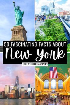 50+ fascinating facts about New York City! New York Facts, Best Facts, Top Facts, New York Theme, Nyc Travel Guide, Cool Facts, Nyc With Kids, Unique Facts