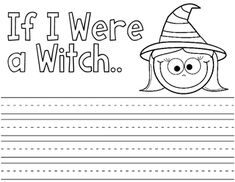 a witch writing paper with the words if i were a witch