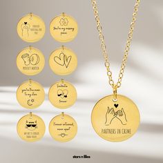 We're brand new! Be one of the first 100 stars n lilies customers and receive a special gift!🌟 Surprise your best friend, soulmate, girlfriend, grandmother, sister or daughter with this customized stainless steel engraved necklace, the perfect gift for for Mother's Day, birthdays, Christmas, or any special occasion. This personalized necklace allows you to select a unique design to engrave, making it a thoughtful and meaningful gift for her.  MATERIAL Crafted from high-quality 316L stainless st Friend Soulmate, Soulmate Necklace, Meaningful Gifts For Her, Bff Necklace, Bff Necklaces, Necklace For Her, Necklace For Girlfriend, Engraved Jewelry, Best Friend Gift