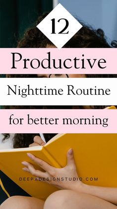 12 productive night routine for better morning Night Habits, Before Bed Routine, Productive Night Routine, Routine Before Bed, Bed Routine, Life Goals List, Life Changing Habits, Nighttime Routine, Productive Morning