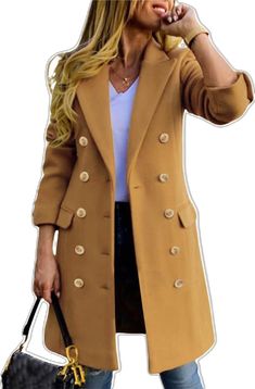 Fashionable Coats For Women, Quiet Luxury Fashion Petite, Outfits For Nyc In December, Trench Coat Style Women, Coat Trends 2024, Winter Wool Coat, Peacoat Womens Outfit, Amazon Coats, Winter Wool Coats