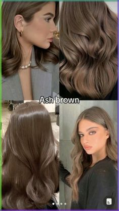 We found 18 of the best easy braided hairstyles to try, inspired by our favorite celebrities. Click here for our top picks. Light Brown Hair Styles, Brown Hair Styles, Brunette Tones, Light Brunette, Korean Hair Color