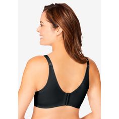 Super supportive design ensures maximum comfort without the need for underwires. Back Smoothing minimizes bumps and lines with smoothing, double-lined construction, perfect for a sleek look under any outfit. Lightweight, breathable, and stretchy fabric keeps you comfortable all day long. Soft, no-wire cups adapt perfectly to your shape, providing a natural lift and support. Adjustable shoulder straps for a customized fit that feels just right. Stretch elastic band at the bottom enhances support Posture Bra, Lounge Bra, Minimiser Bra, New Bra, Soft Bra, Full Coverage Bra, Tunic Tank Tops, Plus Size Bra, Wireless Bra