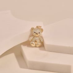 14k Real Solid Gold Pave Teddy Bear Pendant Necklace for Women. Cute Design Sparkling Gummy Bear Charm is available with Yellow White and Rose Gold Color Options. Unique Cuddly Bear Pendant with 14 to 20 inch chain length. It can be your sweetest piece of jewelry for daily use. Gift it to your daughter to represent your attachment to her. Pendant Necklace Details ❥ Gold KT: 14k Solid Gold ❥ Gold Color Options: Yellow Gold, White Gold, Rose Gold ❥ Pendant: 15.29x22.02 mm ❥ Thickness: 4.42 mm ❥ It can be used with up to 3 mm chains. If you are to use it with a thicker chain, please let us know before you make the purchase. ❥ Ready to Ship in 4-7 Business Days MORE FROM US Pendant and Necklaces: https://etsy.me/3NgqiKb More about my shop: https://etsy.me/3mwMnsA ESSENTIAL INFORMATION 💎 BRENN Teddy Bear Necklace Gold, Gold Teddy Bear, Teddy Bear Necklace, Care Symbol, Teddy Bear Pendant, Necklace Aesthetic, Necklace Love, Bear Necklace, Bear Pendant