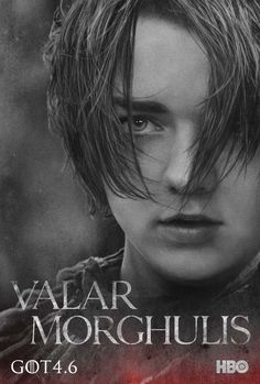 a movie poster for the upcoming film, valar morghus