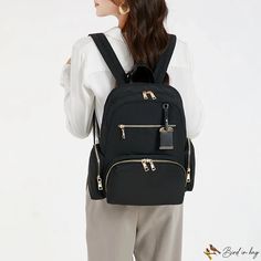 Bird in Bag - Shoulder bag female new Oxford cloth casual schoolbag computer bag large capacity travel bag backpack Computer Bag, Street Trends, Computer Bags, Olivia Mark, Large Bags, Travel Bag, Backpack Bags, Fashion Backpack, Oxford