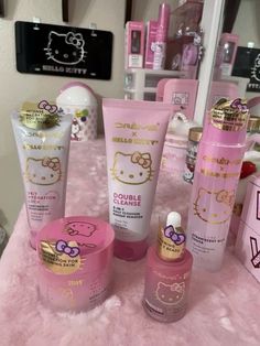 Hello Kitty Skin Care, Skin Care Asmr, Hello Kitty Skincare, Johnsons Baby, Hello Sanrio