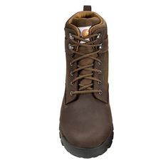 Carhartt Rugged Flex Waterproof 6 Inch Work Boot - FF6013-M On Sale Now! This Item Ships FREE! Brown leather with Carstrong® durable reinforced fabric to prevent wear and tear FastDry® lining wicks sweat and fight odors Rubber toe and heel bumper for stability and protection EVA midsole with cushioned polyurethane insole for support and shock absorbance Rugged Flex® rubber outsole for durable traction and flexibility Secondary protection against incidental contact with electrical circuits of 18, Winter Safety Boots Waterproof, Winter Safety Boots With Reinforced Toe, Rugged Impact Resistant Work Boots For Winter, Rugged Impact-resistant Work Boots For Winter, Rugged Winter Work Boots With Impact Resistance, Impact Resistant Lace-up Work Boots For Winter, Winter Steel Toe Safety Work Boots, Winter Work Boots With Steel Toe For Safety, Winter Safety Waterproof Boots