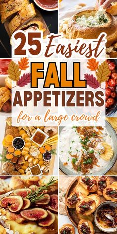 the 25 fastest fall appetizers for a large crowd