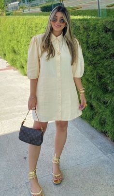 Daily Dress Casual, Summer Outfits Modest, Outfits Modest, Causual Outfits, Short Dresses Casual, Outfits Casual, Casual Summer Outfits, Look Chic, Outfits Casuales