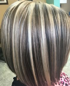 Nursery Animals, Hair Highlights And Lowlights, Bob Hairstyles For Thick, Brown Hair With Blonde Highlights, Bob Haircut For Fine Hair, Gray Hair Highlights