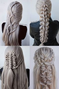 Updo Tutorial, Cute Simple Hairstyles, Hair Braid Videos, Hairstyles Updo, Hair Braid, Braided Hairstyles Easy, Braid Hairstyles, Braids For Long Hair, Synthetic Lace Front Wigs