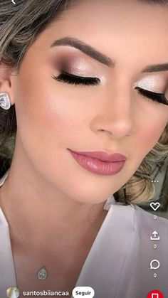 público alvo de maquiagem pra engajar meus produtos Mom Makeup Wedding, Wedding Makeup For Mother Of The Groom, Makeup For A Pink Dress, Brides Makeup Wedding, Maid Of Honor Makeup Ideas, Bridesmaids Makeup Ideas, Valentines Day Makeup Looks, Makeup Cleansing Balm, Mother Of The Bride Makeup