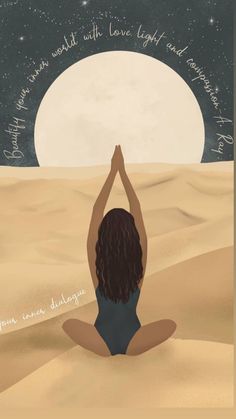 Pin by La Vie En Rose on Illustration | Yoga illustration, Yoga art, Spiritual art Self Love Mantras, Art Spiritual, Spiritual Artwork, Illustration Quotes, Meditation Art, Feminine Art, Tableau Art