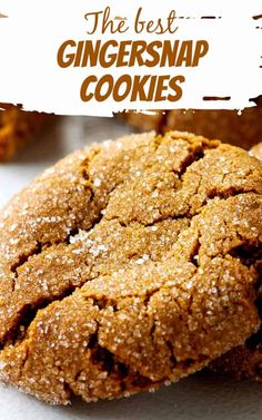 the best ginger snapsnap cookies recipe