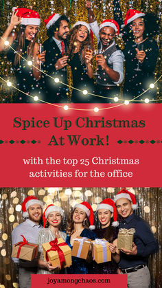 Christmas activities for the office Quick Office Christmas Games, Christmas Office Party Ideas Games, Christmas Activities For Office, Christmas At Work Offices, Holiday Contest Ideas For Work, Holiday Party Work Ideas, Christmas Work Activities Adults, Office Christmas Activity Ideas, Workplace Christmas Activities