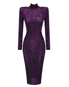 Spice up your closet with our Maya leopard dress! Featuring padded oversized shoulders in a leopard print that is sure to make you stand out. Style with black heels for a look we're loving! Pattern Type | Leopard Leopard Outfit, Leopard Print Bodycon Dress, Velvet Sleeve, Purple Style, Leopard Print Skirt, Printed Bodycon Dress, Midi Dress Party, Leopard Dress, Bodycon Dress Parties