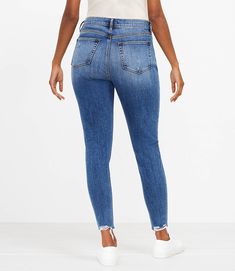 Petite Curvy, Fresh Cut, Ankle Jeans, Effortless Style, High Rise, Loft