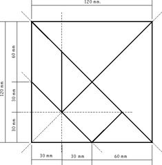 a square is shown with measurements for the area