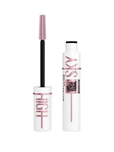 Maybelline New York Lash Sensational Sky High Boosting Tinted Primer Introducing Lash Sensational Sky High Tinted Primer, our 1st tinted primer for extreme length* + care. Sky High impact-amplified. This mascara primer lengthens, thickens and cares for lashes. When worn with mascara, 90% saw ultra-lengthened lashes**. Up to 1.5x the volume vs. Sky High washable mascara alone. Its lash amplifying tinted formula builds onto the lashes to extend length and amplify impact, without weighing them down. Plus, its serum-infused base with Ceramide and Vitamin B5 conditions for lashes that feel soft after 4 weeks of daily use. Featuring Sky High's iconic Flex Tower Brush, this must-have primer delivers clump-resistant separation for extended length and amplified impact. Allergy tested. Ophthalmologi Tinted Primer, Sky High Mascara, Mascara Maybelline, Maybelline Mascara, Eyelash Primer, Lash Sensational, Mascara Set, Maybelline Lash Sensational, Mascara Primer