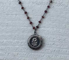 Necklaces Ideas, Handmade Pendant Necklace, Crystal Necklaces, Rosary Chain