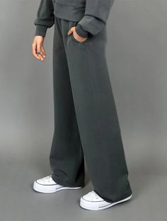 Do you love comfort and versatility? Product Description: Introducing our Modal Wide Leg Pants in the versatile shade of DK IVY! These comfy pants are perfect for transitioning weather, and can be dressed up or down to suit your style. Made with super soft fabric, you'll never want to take them off. Pair with your favorite top and a black or denim jacket for a complete and trendy look. Material: 80% Rayon 20% Nylon