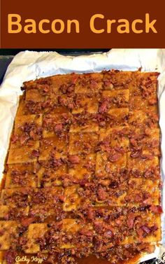 Bacon Crack and Tailgating Recipes and Football Party Food Ideas for your stadium gathering on Frugal Coupon Living. Dessert Football Recipes. Appetizers for game day. Saltine Cracker Candy, Bacon Cracker, Saltine Cracker, Cracker Candy, Bacon Appetizers, Best Appetizer Recipes, Cracker Recipes, Finger Food Appetizers, Bacon Recipes