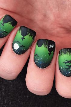 These Black Halloween Nails Are Blowing Up on Pinterest! Make your Holloween Nails unforgettable! Get ready to be inspired by these stunning Black Halloween Nails that are perfect for the spooky season! From Pink Halloween Nails and Purple Halloween Nails to fun Pumpkin Nails, these designs will elevate your nail game. Try out creative Halloween Press On Nails or go for intricate Nail Art Halloween featuring Bat Nails. Whether you’re looking for Cute Halloween Nails or bold Halloween Acrylic ... Bat Nails, Black Halloween Nails, Nail Art Halloween, Holloween Nails, Halloween Acrylic, Halloween Press On Nails