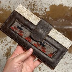 Wallet - Flap Over Cowhide Wallet, Wallet