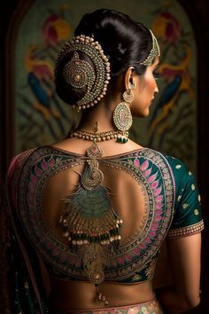 Voluminous Updo, Kerala Saree Blouse Designs, Latest Blouse Designs, Backdrop Necklace, India Clothes, Indian Wedding Outfit, New Saree Blouse Designs, Latest Model Blouse Designs, Updo Hairstyle