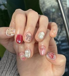 Amazon Beauty, Hippie Nails, Nail Art Studio, Nail Designs Valentines, Grunge Nails, Nail Ring, Nails Only