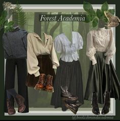 Botanist Aesthetic Outfit, Green Academia Aesthetic Outfit, Fairy Academia Aesthetic, Green Academia Outfit, Academia Moodboard, Green Academia Aesthetic, Fairy Academia, Green Academia, Academia Aesthetic Outfit