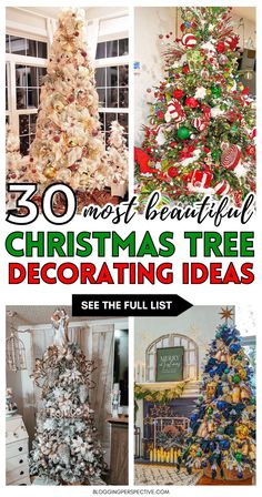 christmas tree decorating ideas that are easy to do with the kids and adults alike