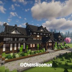 🚂 Check out my latest Minecraft build: the former Taisha Station! This historical site is located in Izumo, Shimane Prefecture, Japan.  Don't forget to like, comment, and follow for more amazing builds! 🚉 Buildings In Minecraft, Japanese Train Station, Japanese Train, Japanese Buildings, Japanese Village, Shimane, Minecraft Inspo, Minecraft Architecture